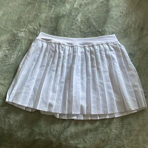 Ardene White Skater Mini Skirt Pleated Casual